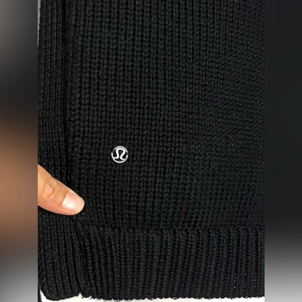 Lululemon Yin To You 100% Merino Wool Sweater Oversized Yoga Outdoor Winter Cozy